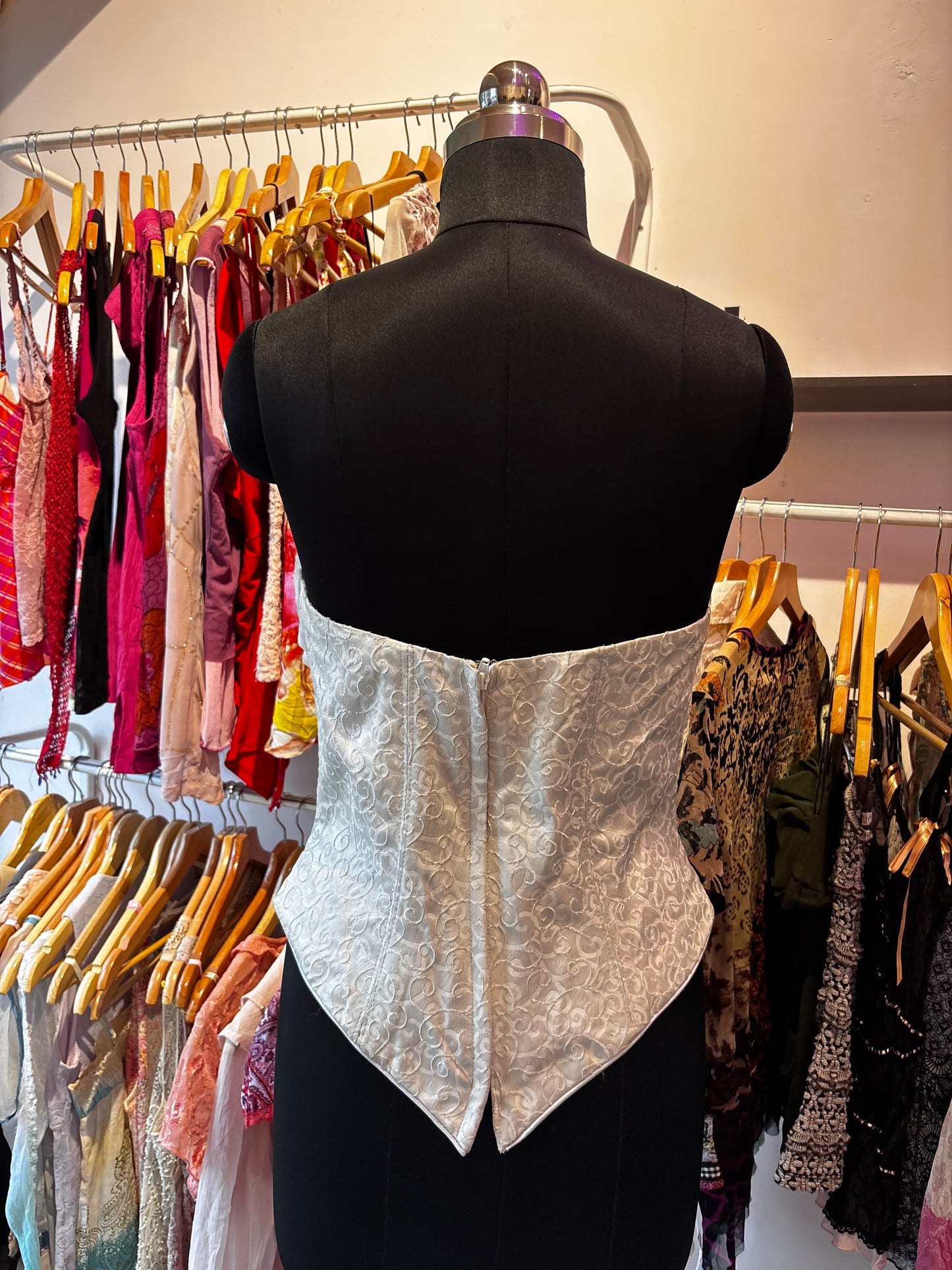 The mermaid corset