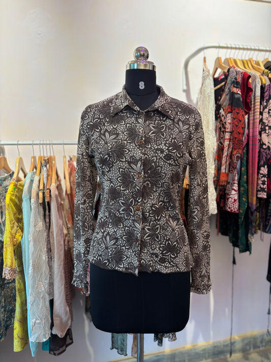 Baroque brown shirt