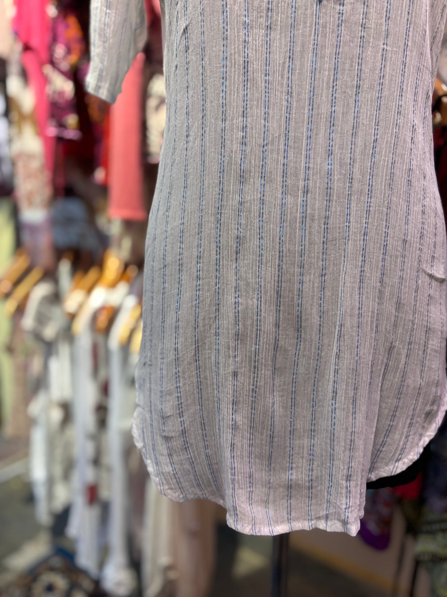 2000’s beaded collar tunic/ short dress