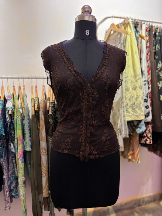 Super vintage lacy top