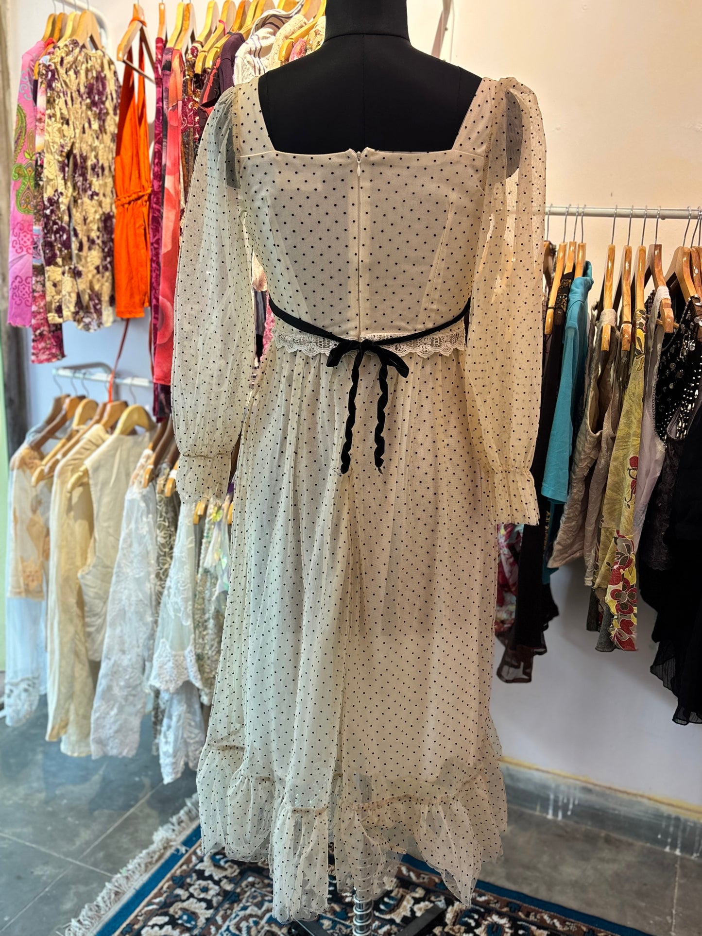 Timeless polka dress