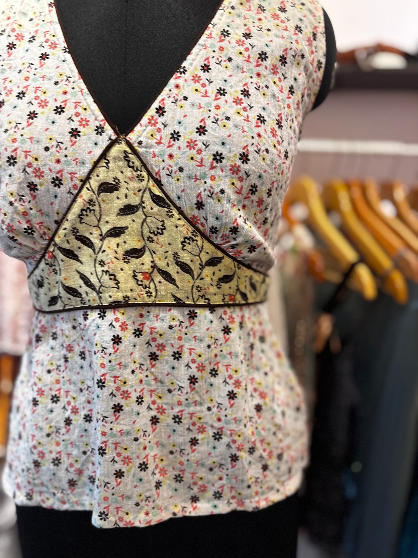 2000’s floral top
