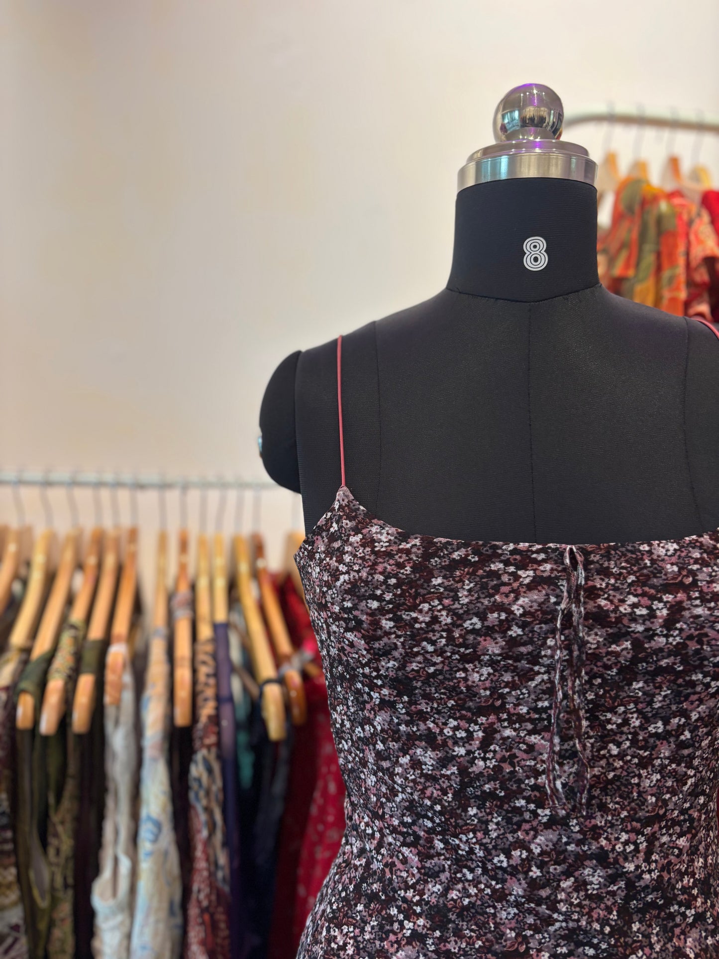 Ditsy vintage dress