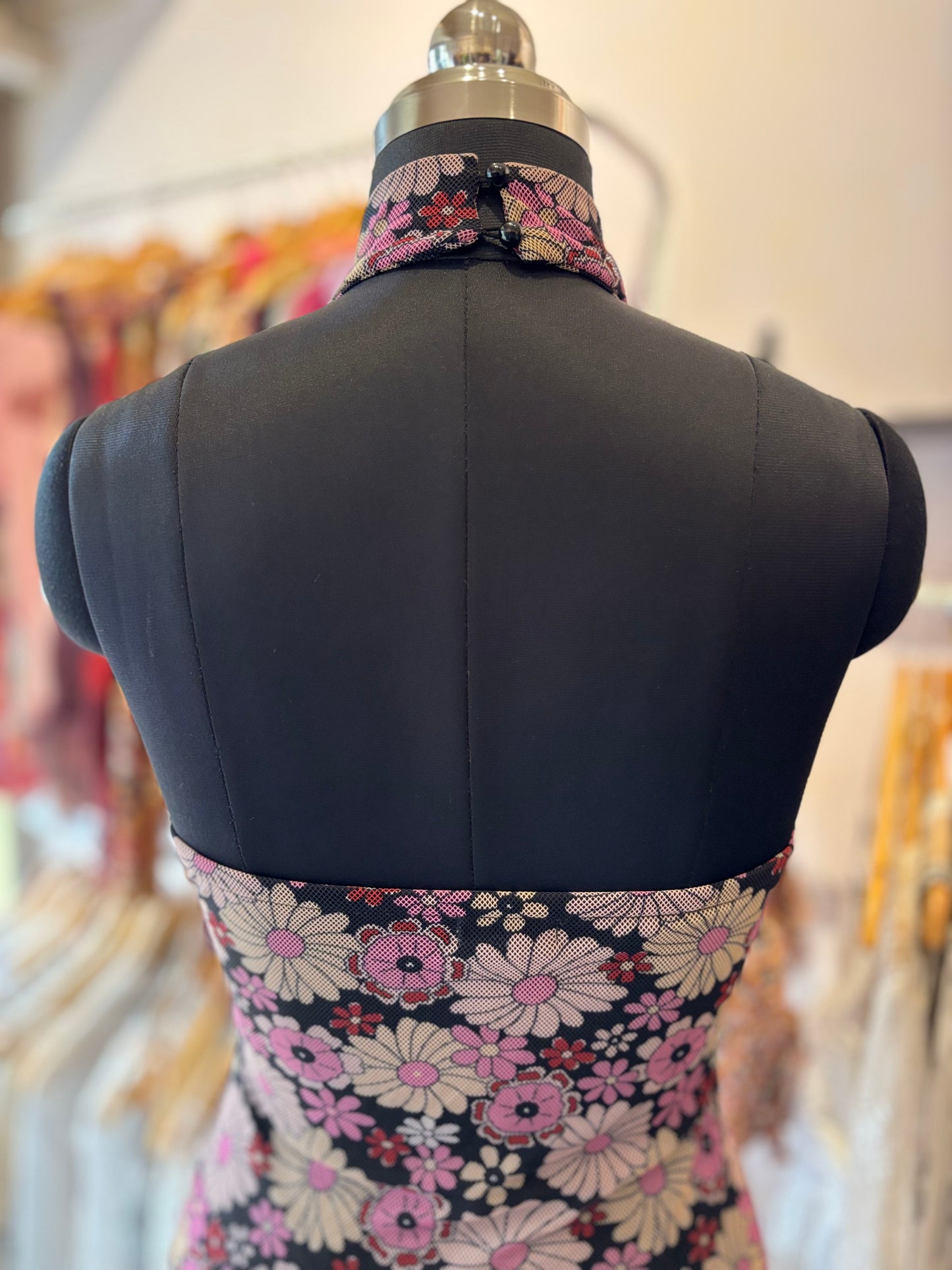 70’s halter neck dress