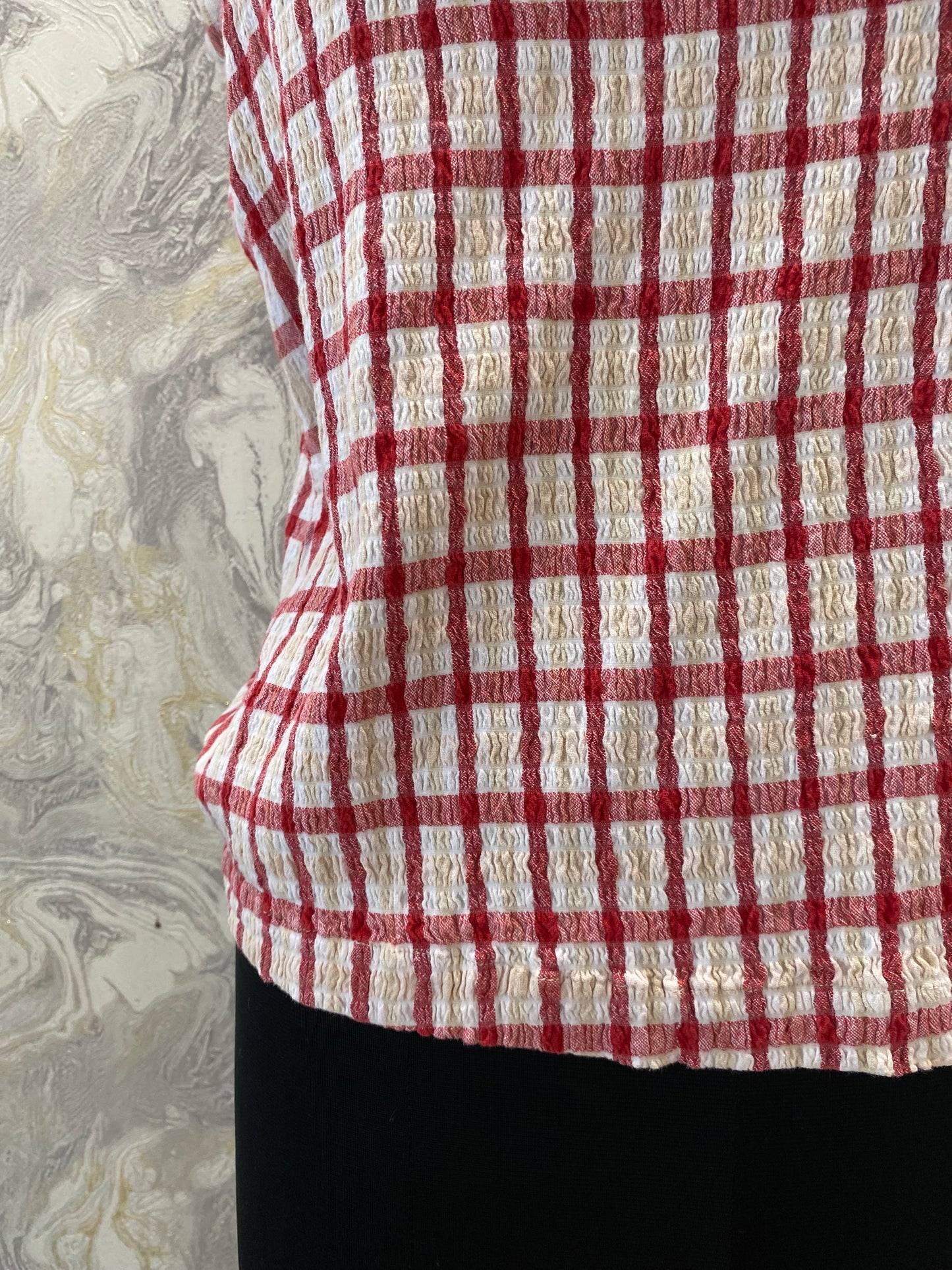 Gingham top