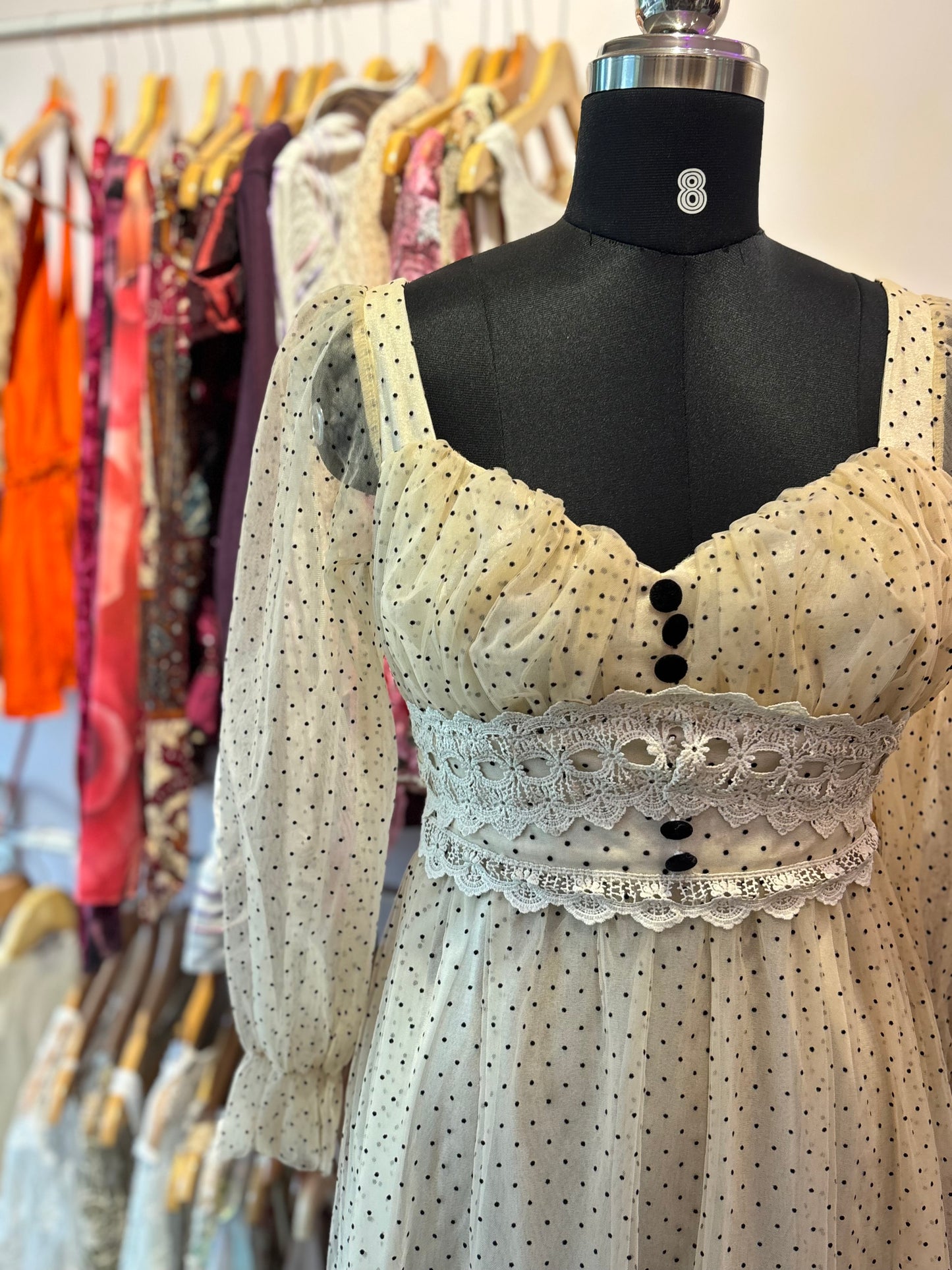 Timeless polka dress