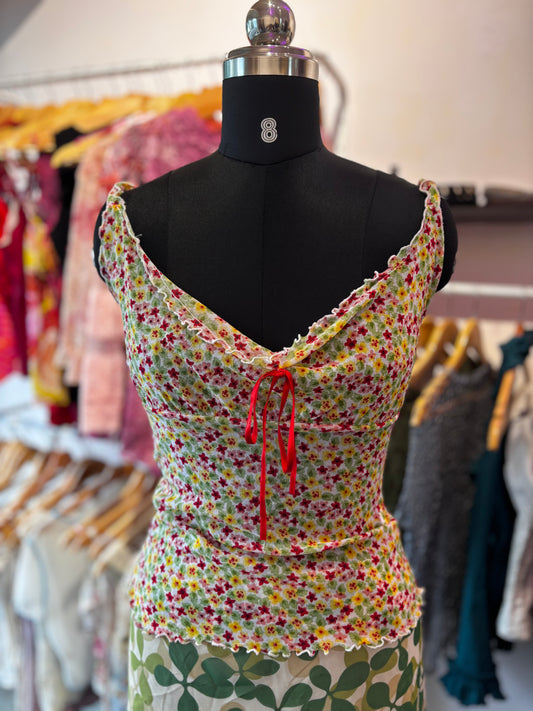 Floral vintage top