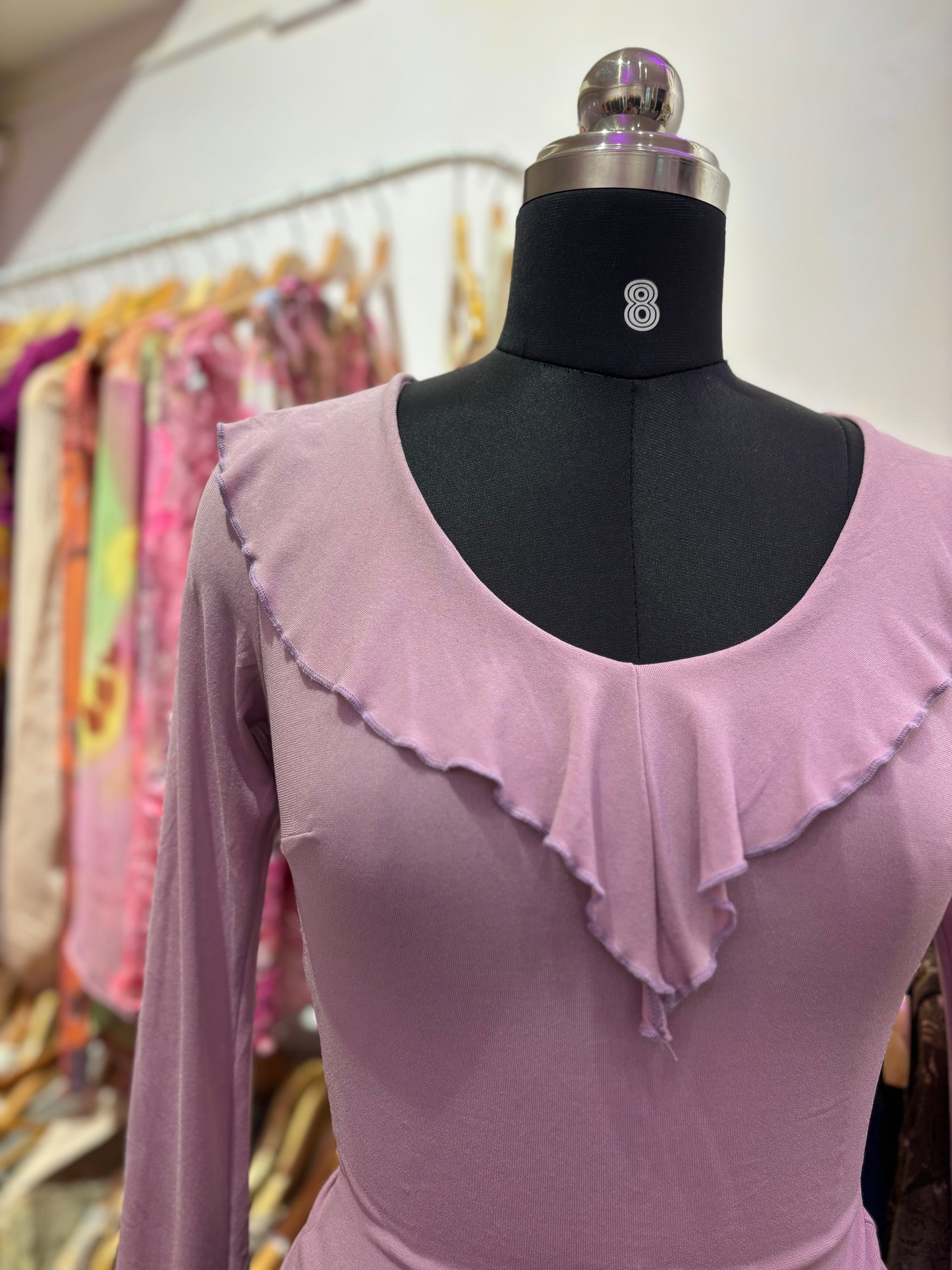 Vinatge lilac top
