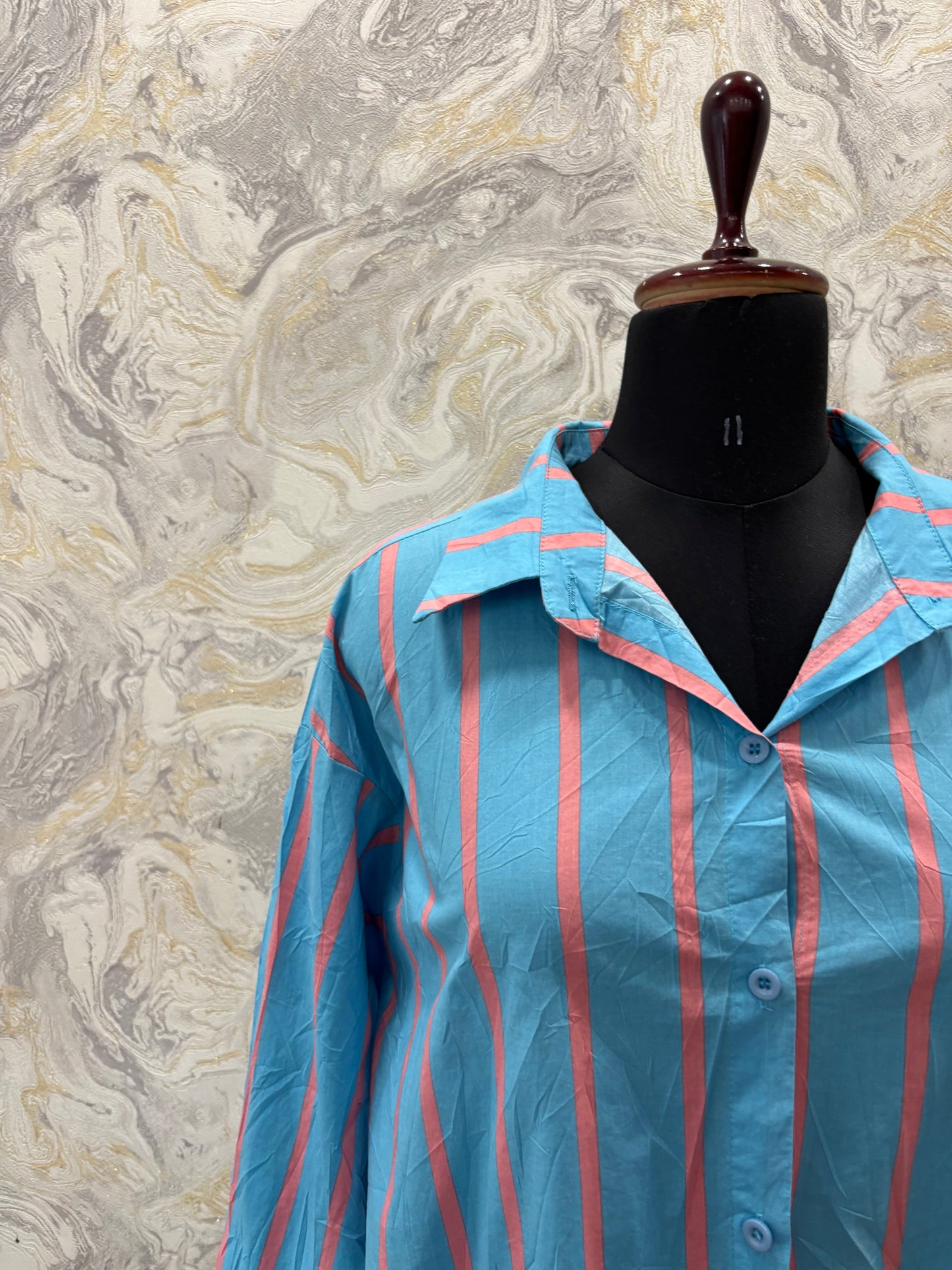 70’s striped shirt