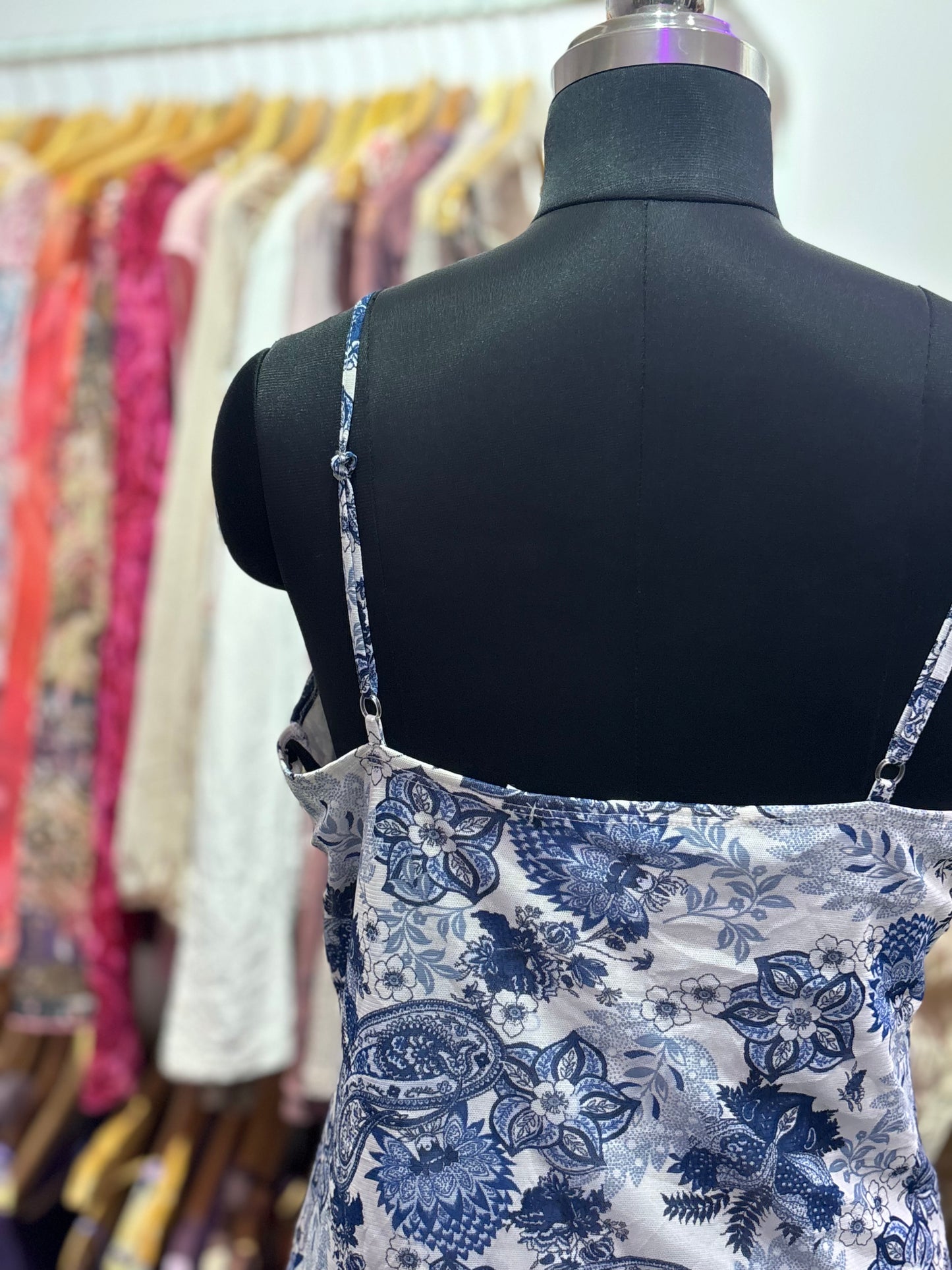 Vintage paisley dress