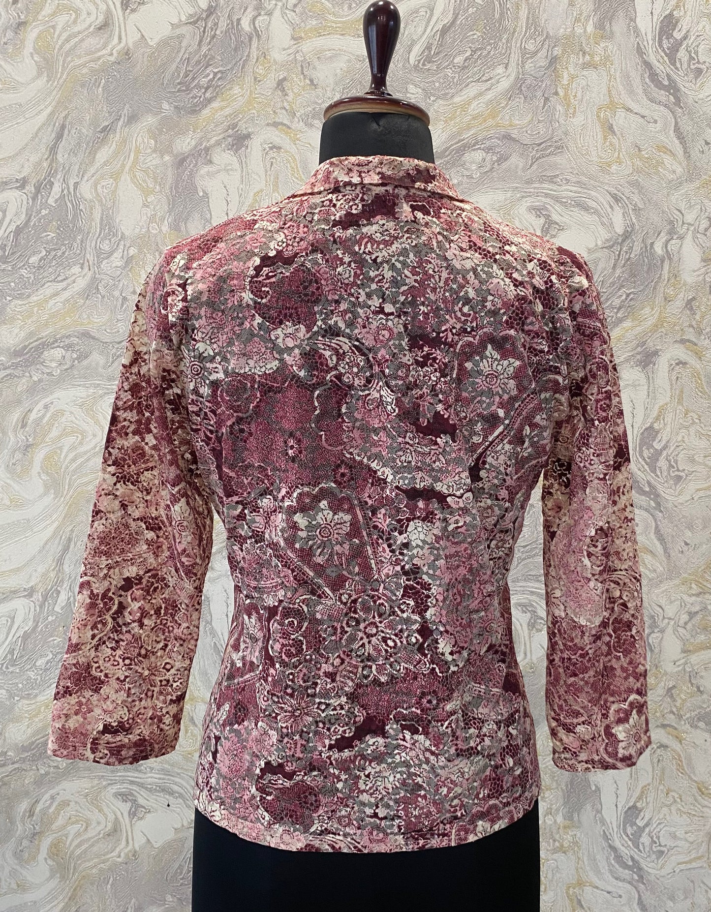 Pink lacy shirt