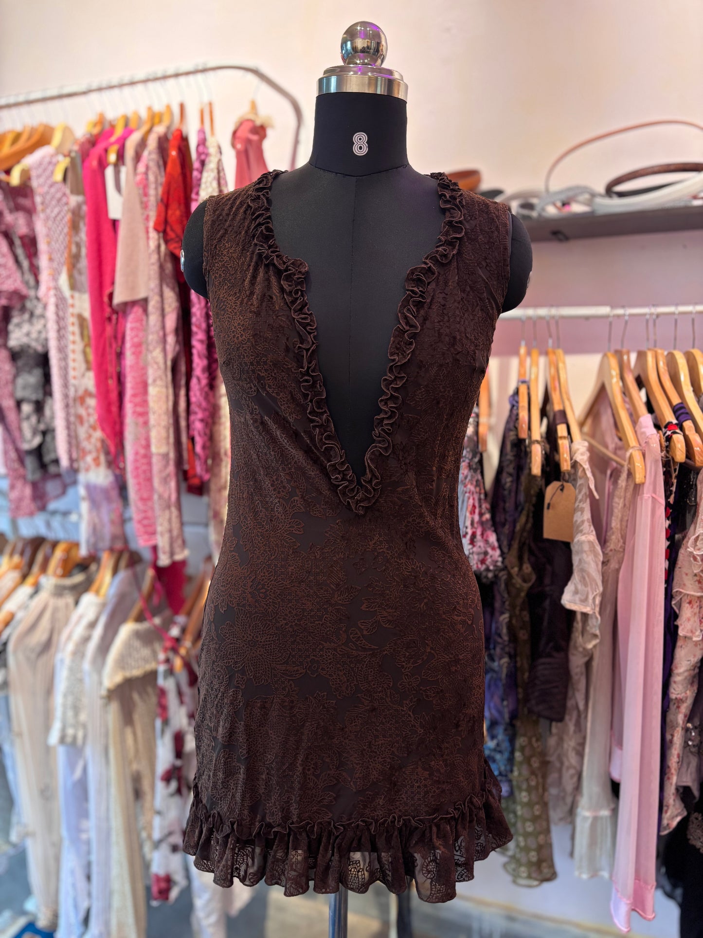 Brown super vintage dress