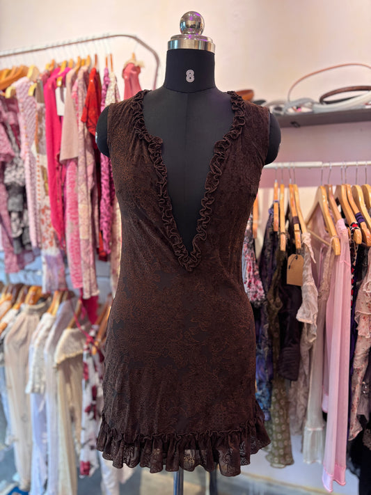 Brown super vintage dress