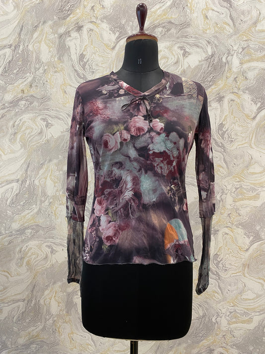 Roses and angel top