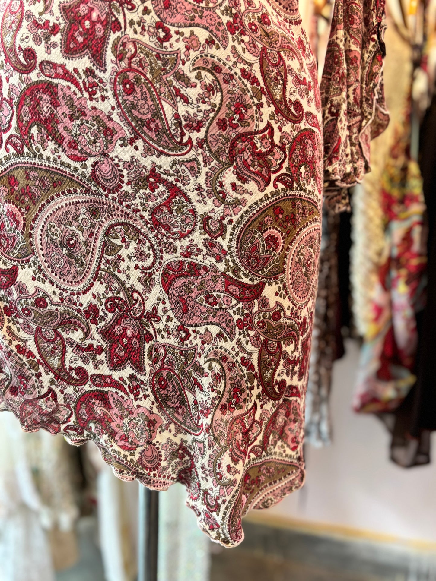 90’s paisley dress