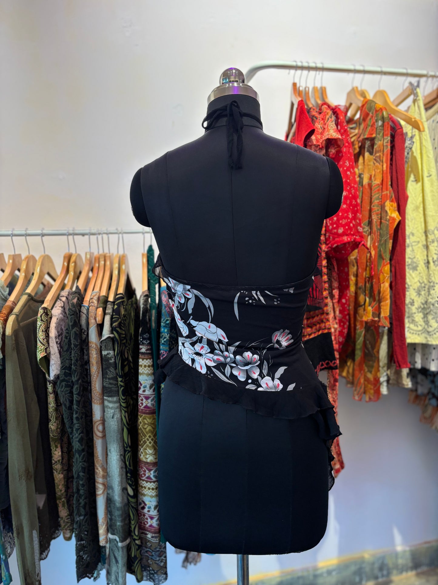 Floral halter neck beauty