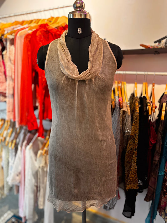 Vintage beige dress