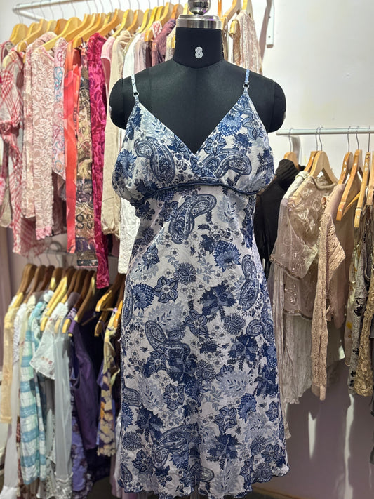 Vintage paisley dress