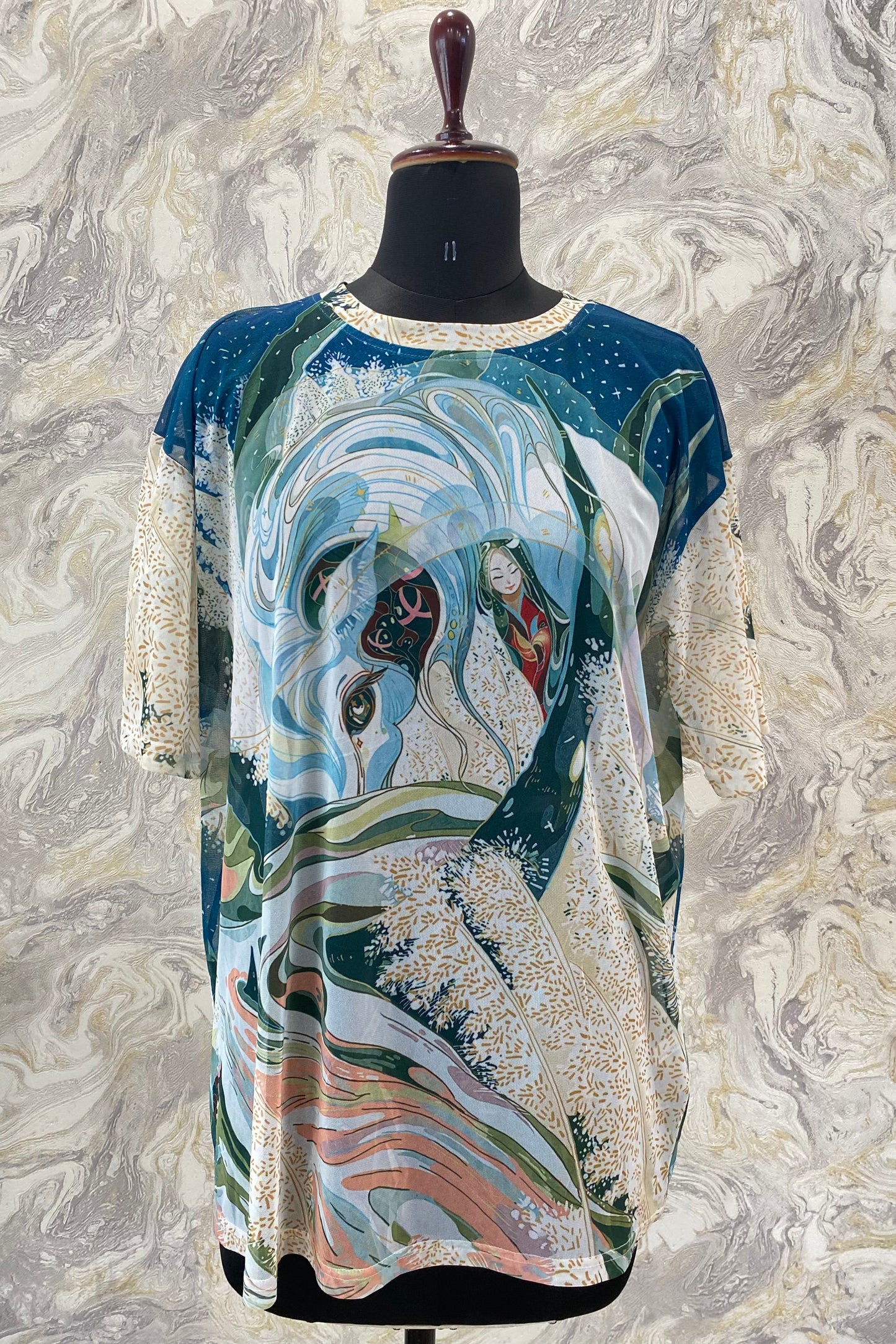 Oceanic oversized t-shirt