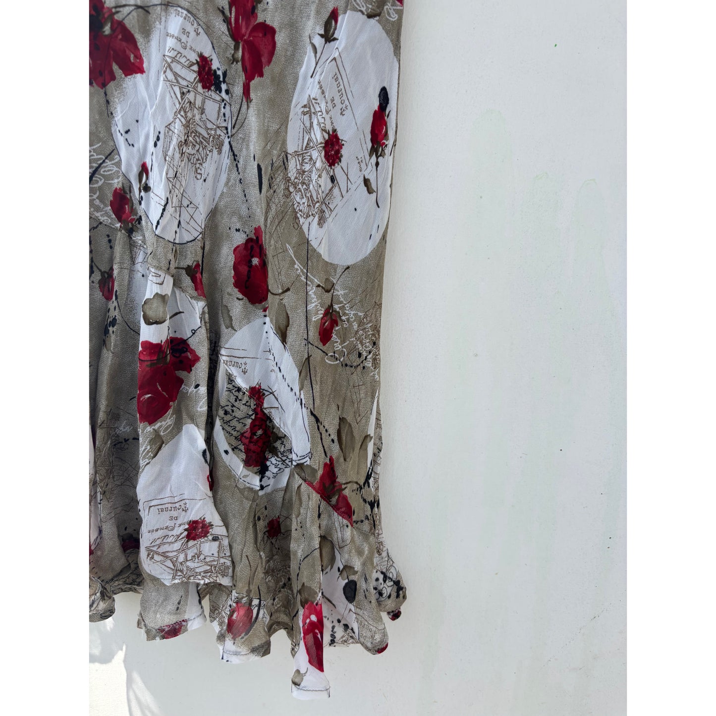 Rose & letters skirt