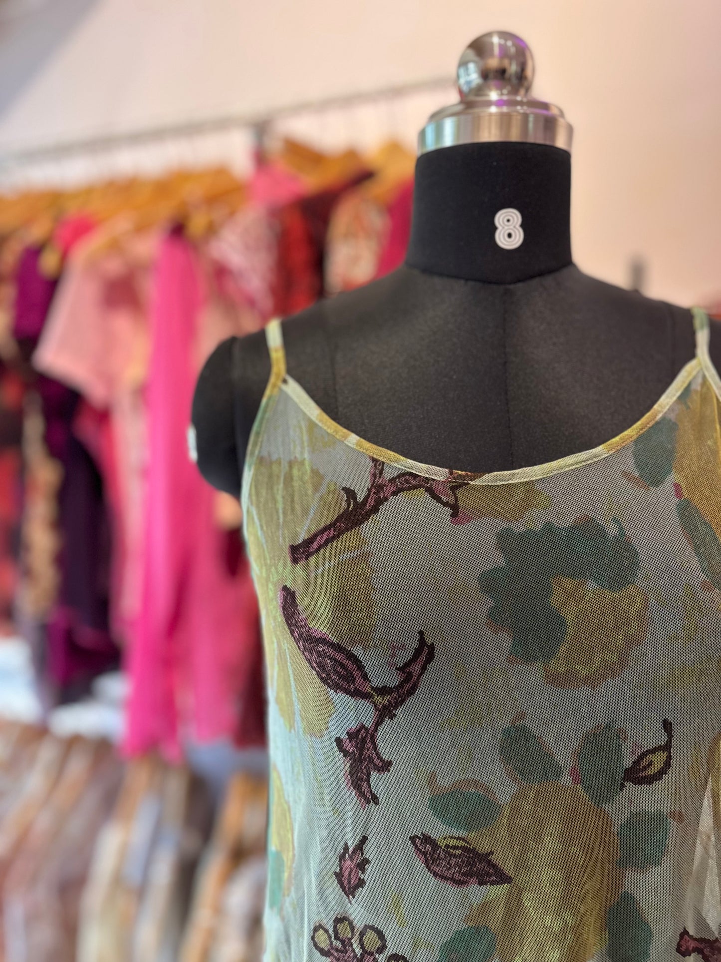 Vintage sheer dress