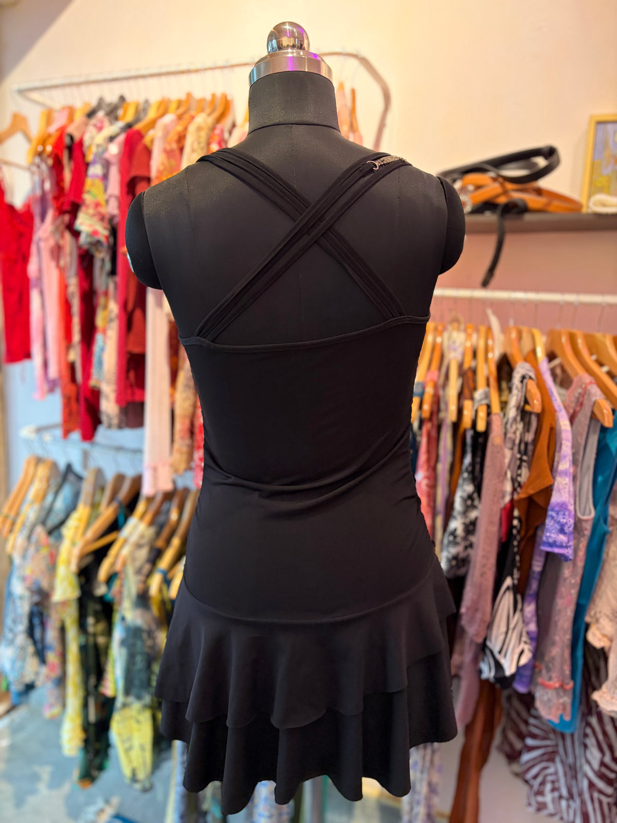 Celestial black dress