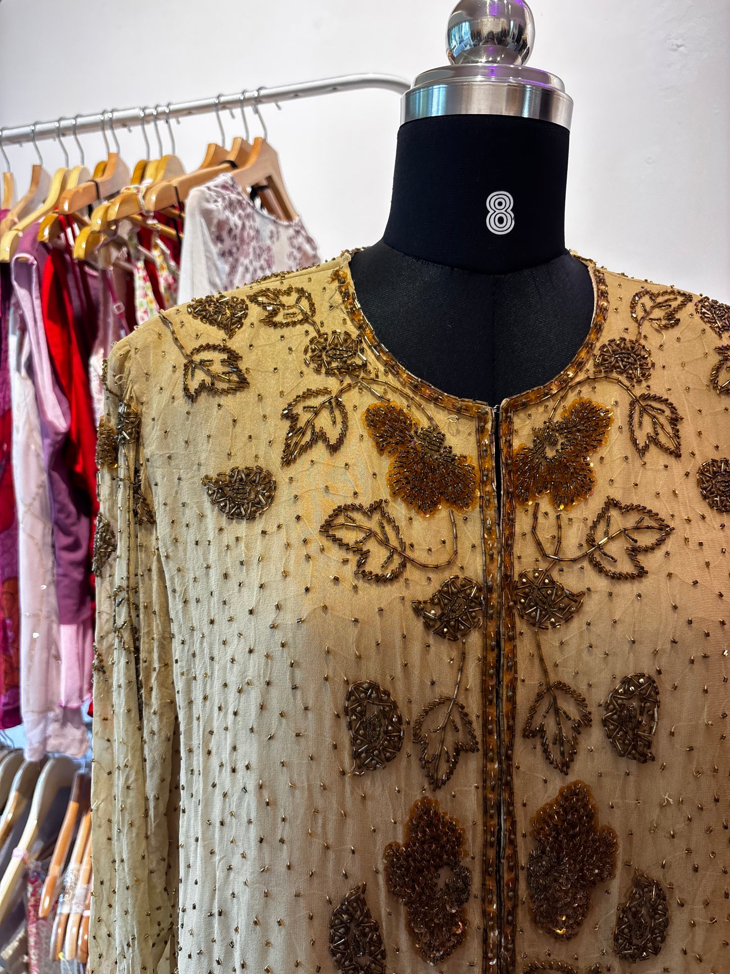 Golden celestial jacket