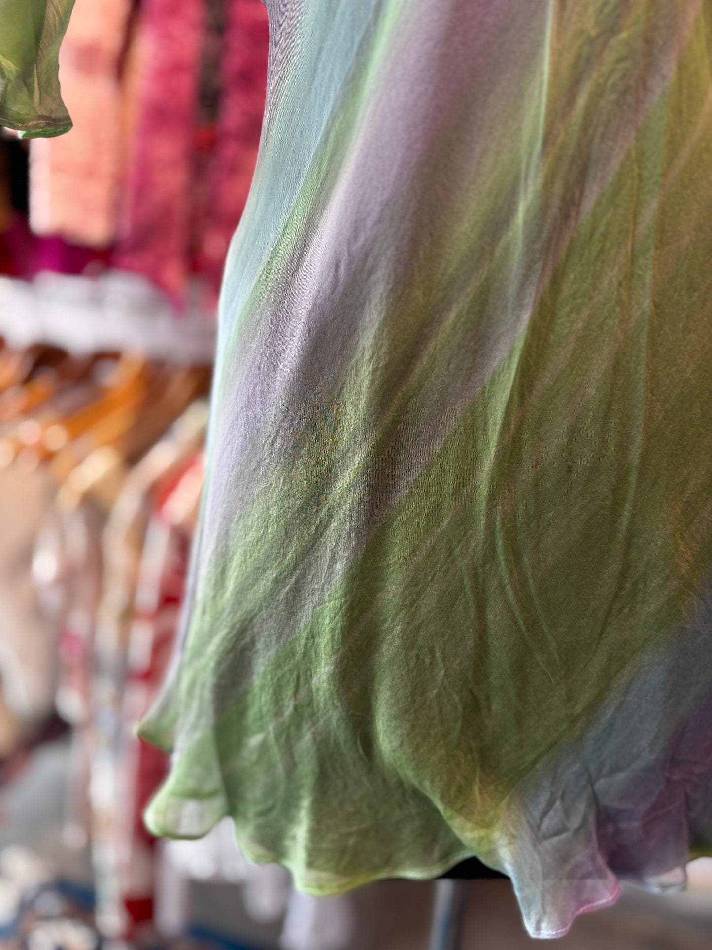 13 going on 30 inspired silk dress!