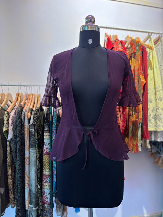 Vintage purple overwear