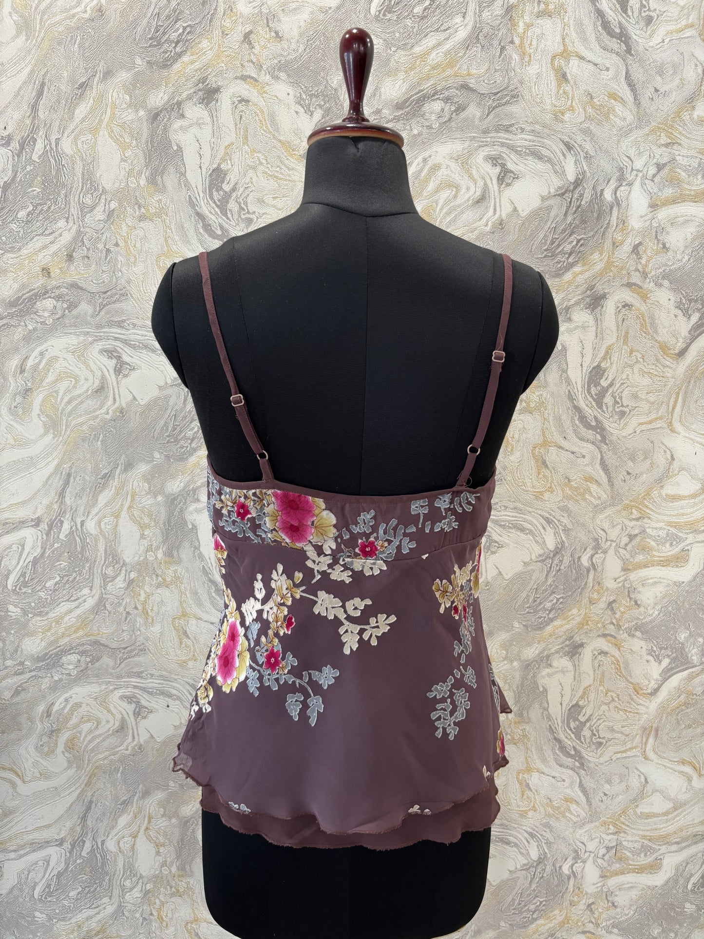 Silk bloom cami