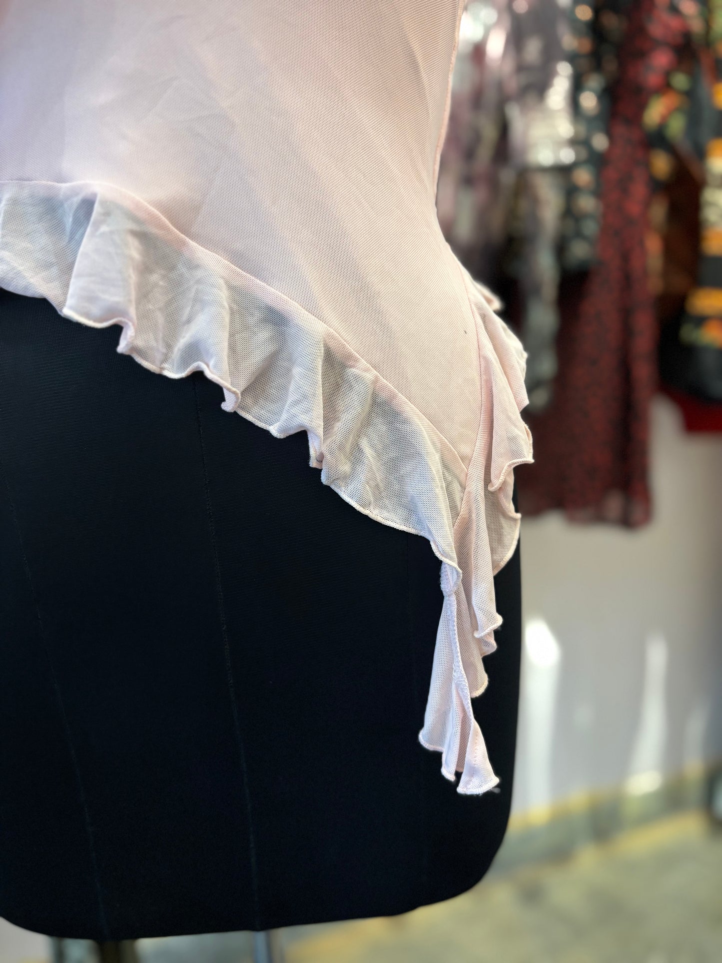 Pink goddess top