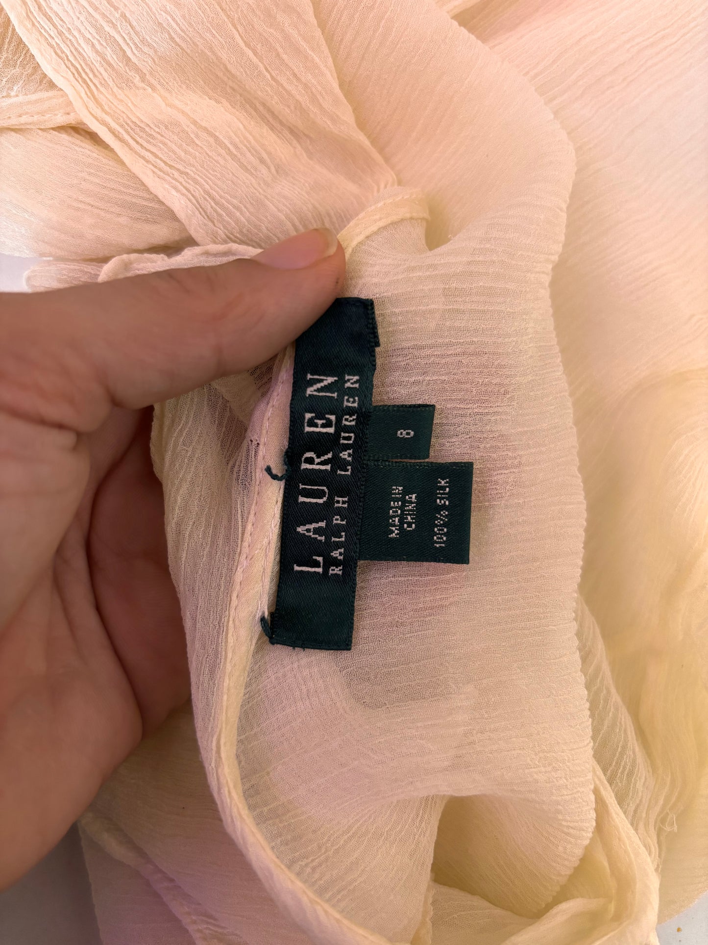 Ralph Lauren silk blouse