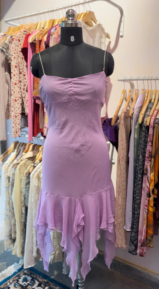 Lilac goddess dress