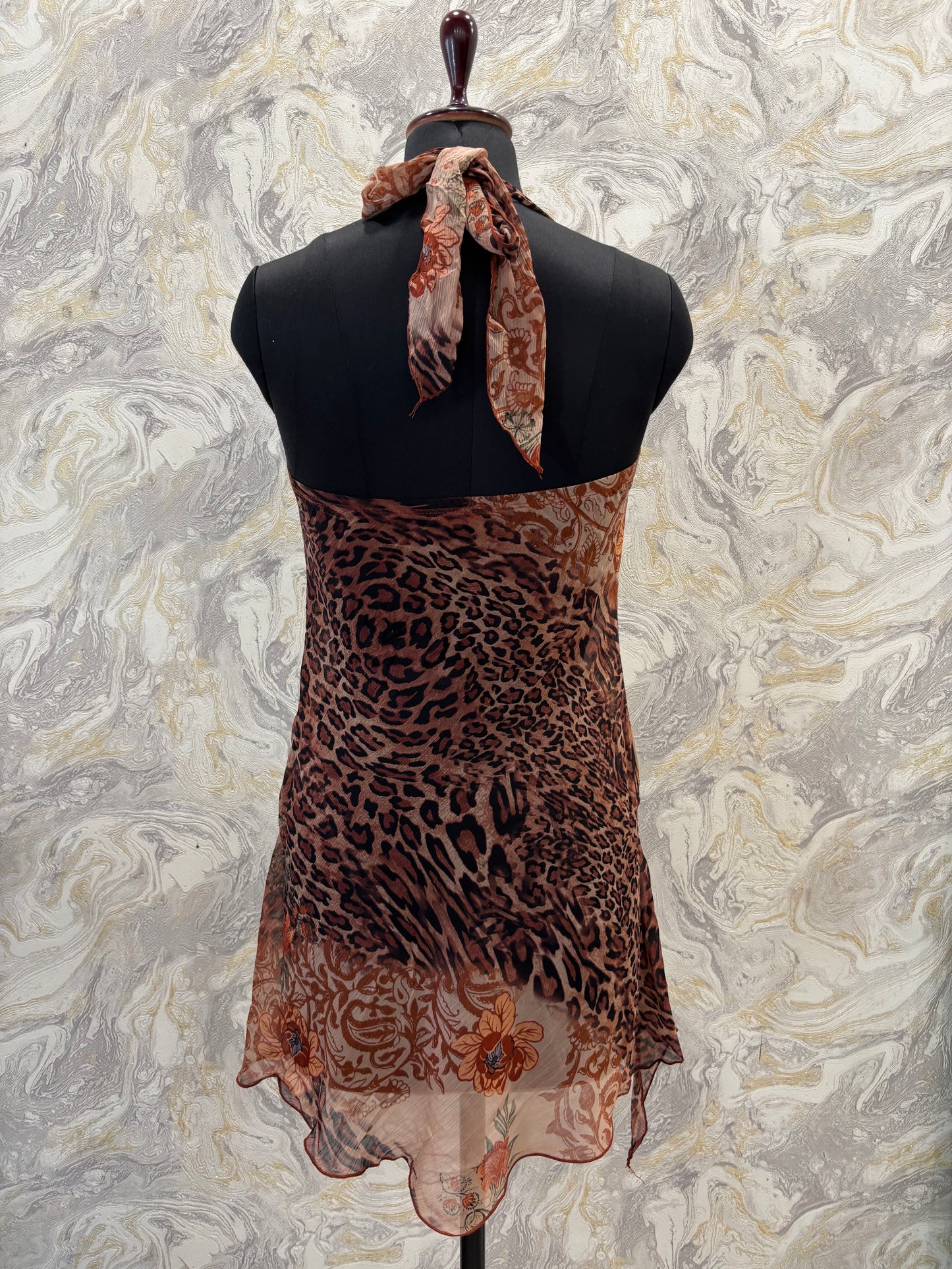 Leopard floral super vintage