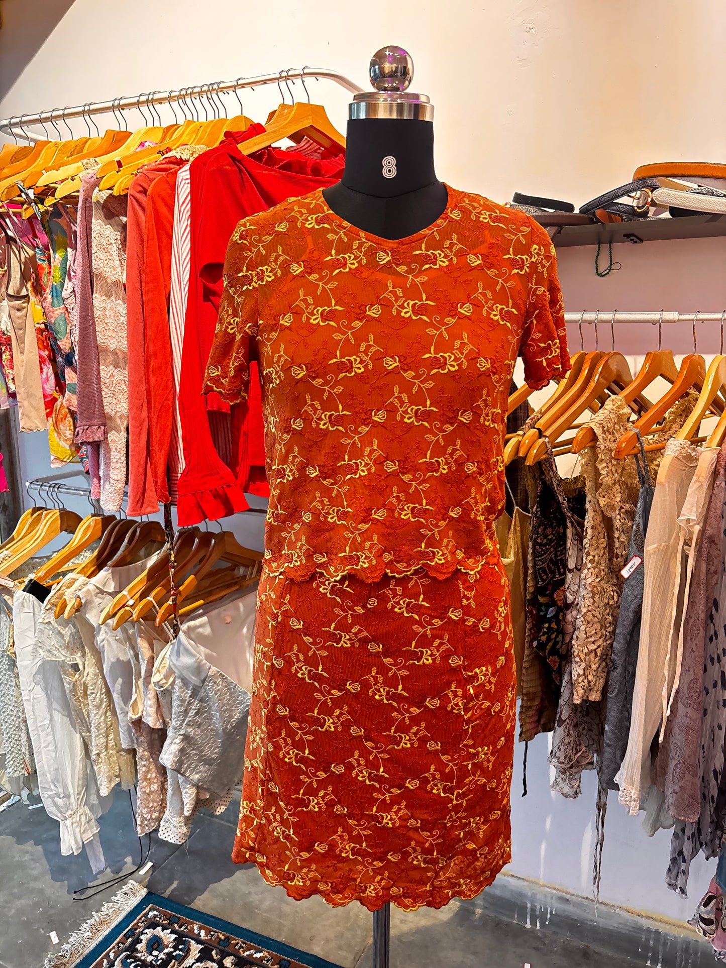 1930’s embroidered 2 pcs set