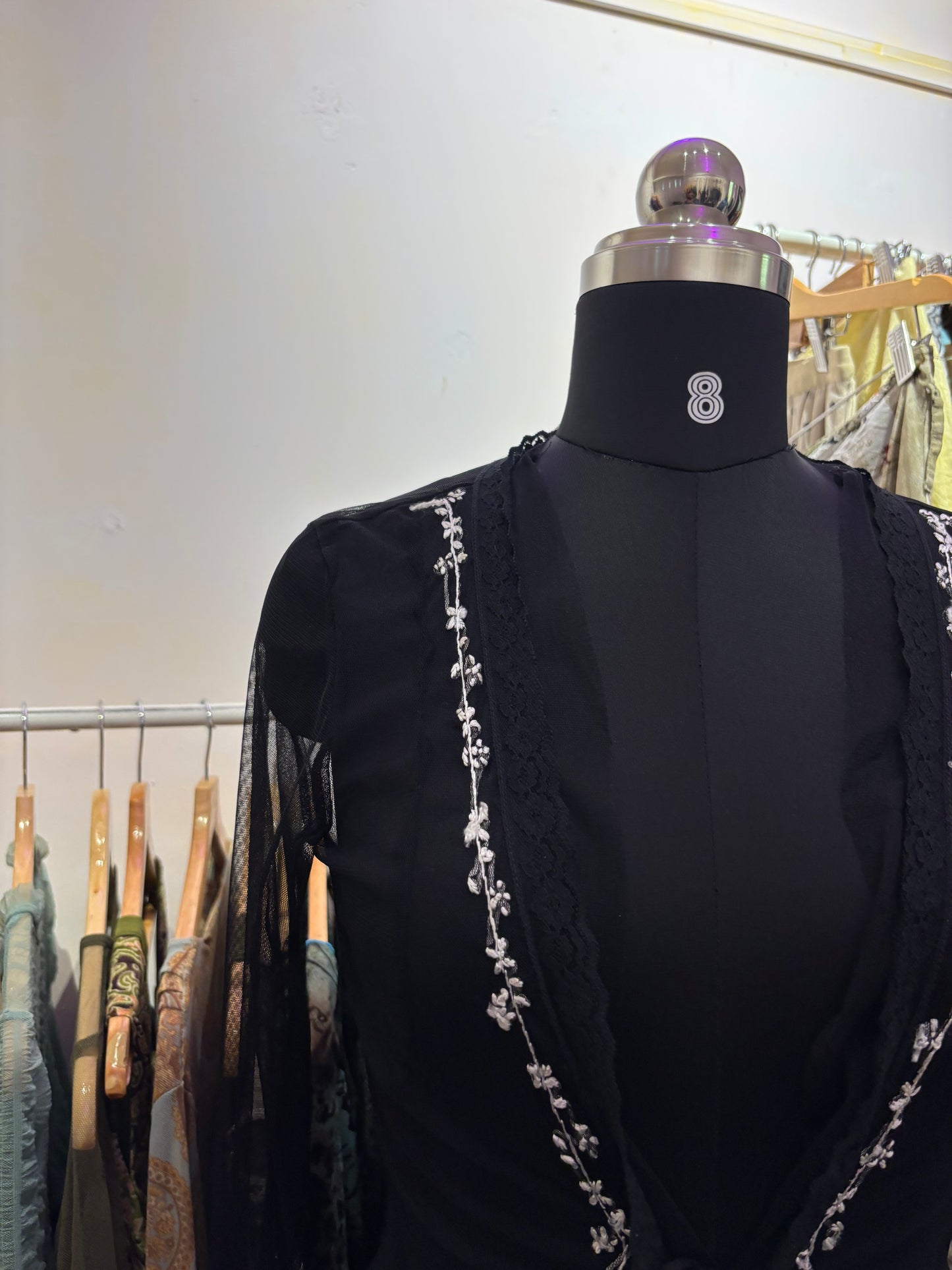 Vintage embroidered top
