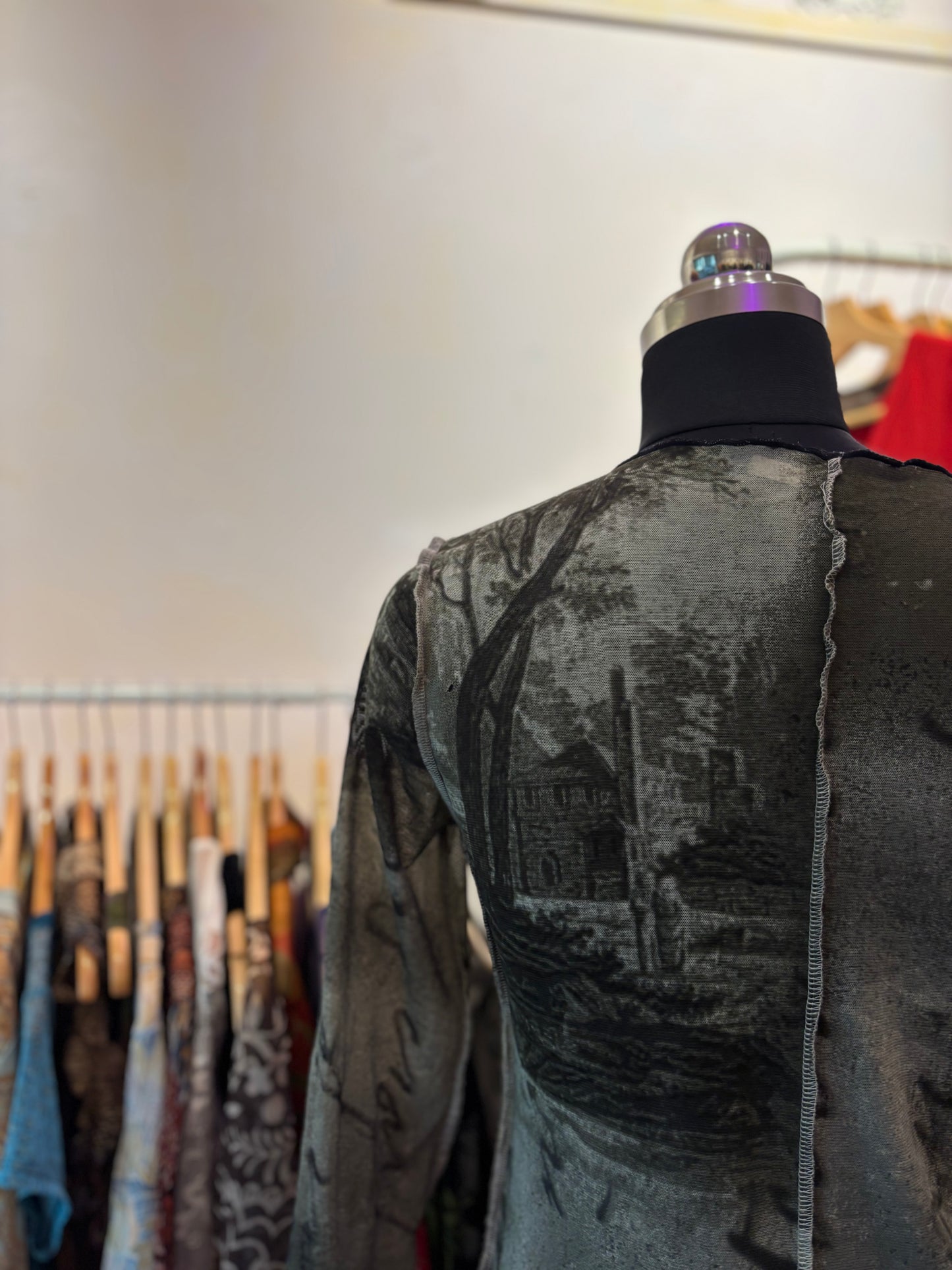 Vintage grey top