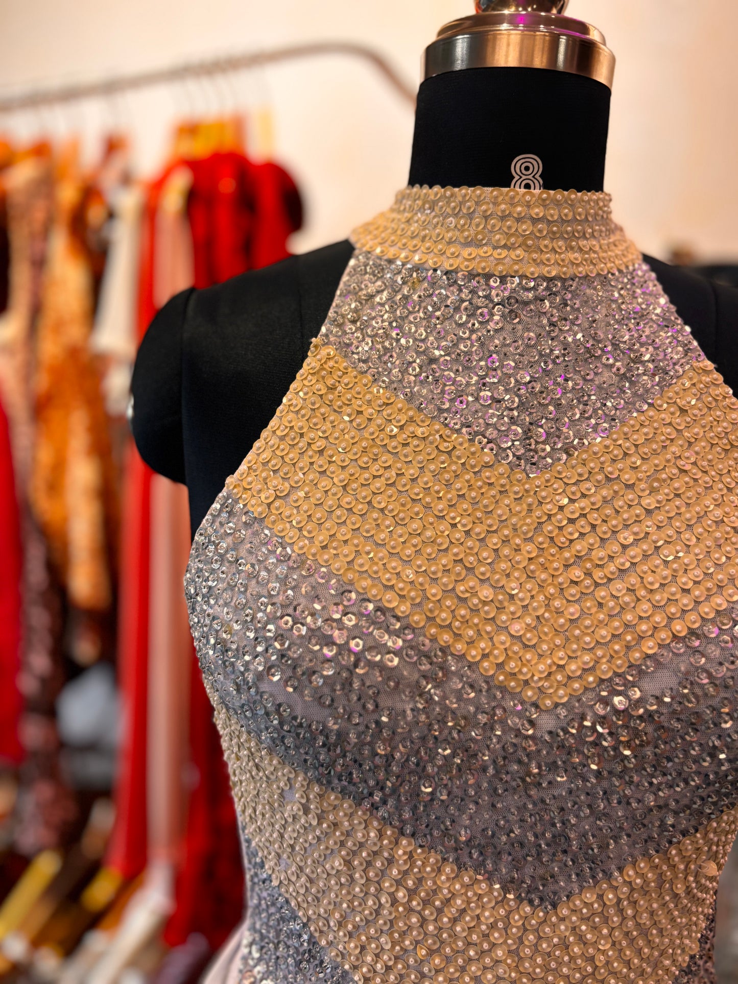 Sequins vintage top