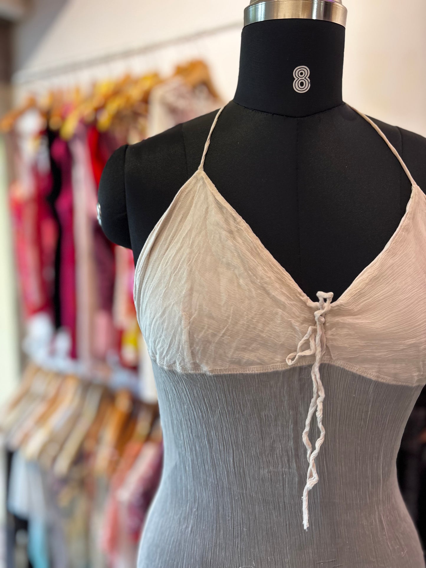 Vintage chiffon dress