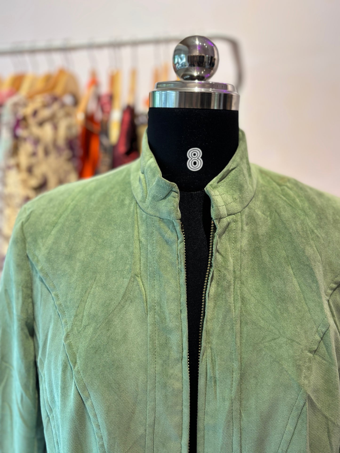 Timeless suede jacket