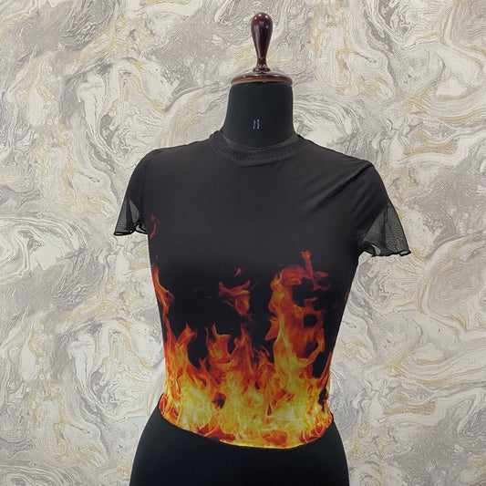 Flame top