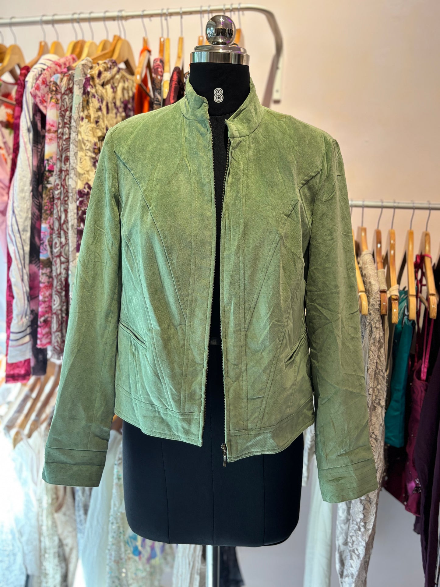 Timeless suede jacket