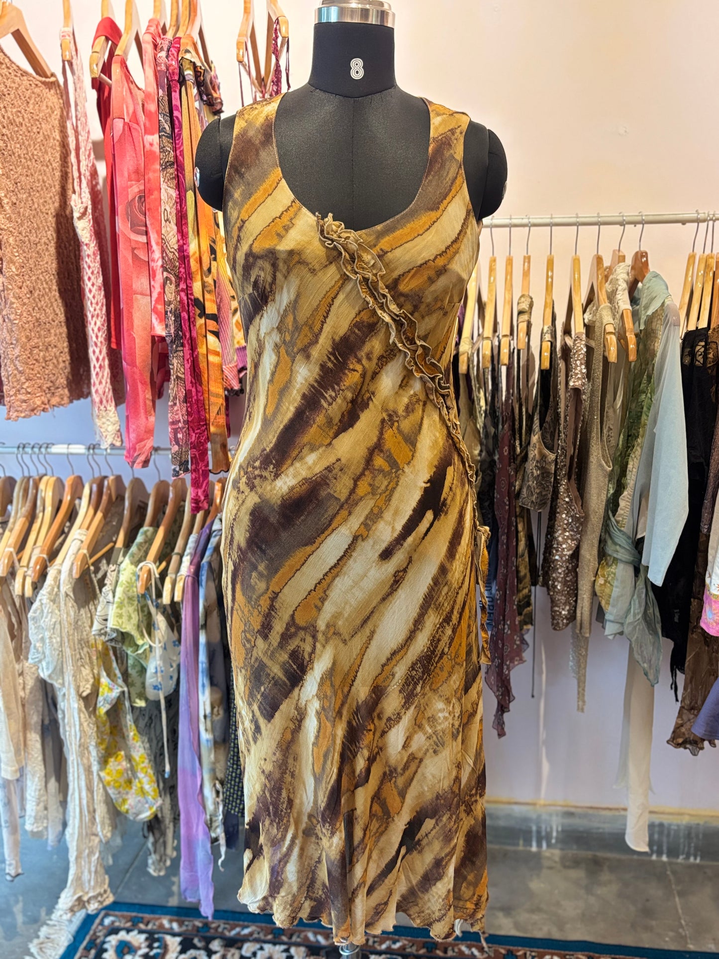 Timeless earthy dress