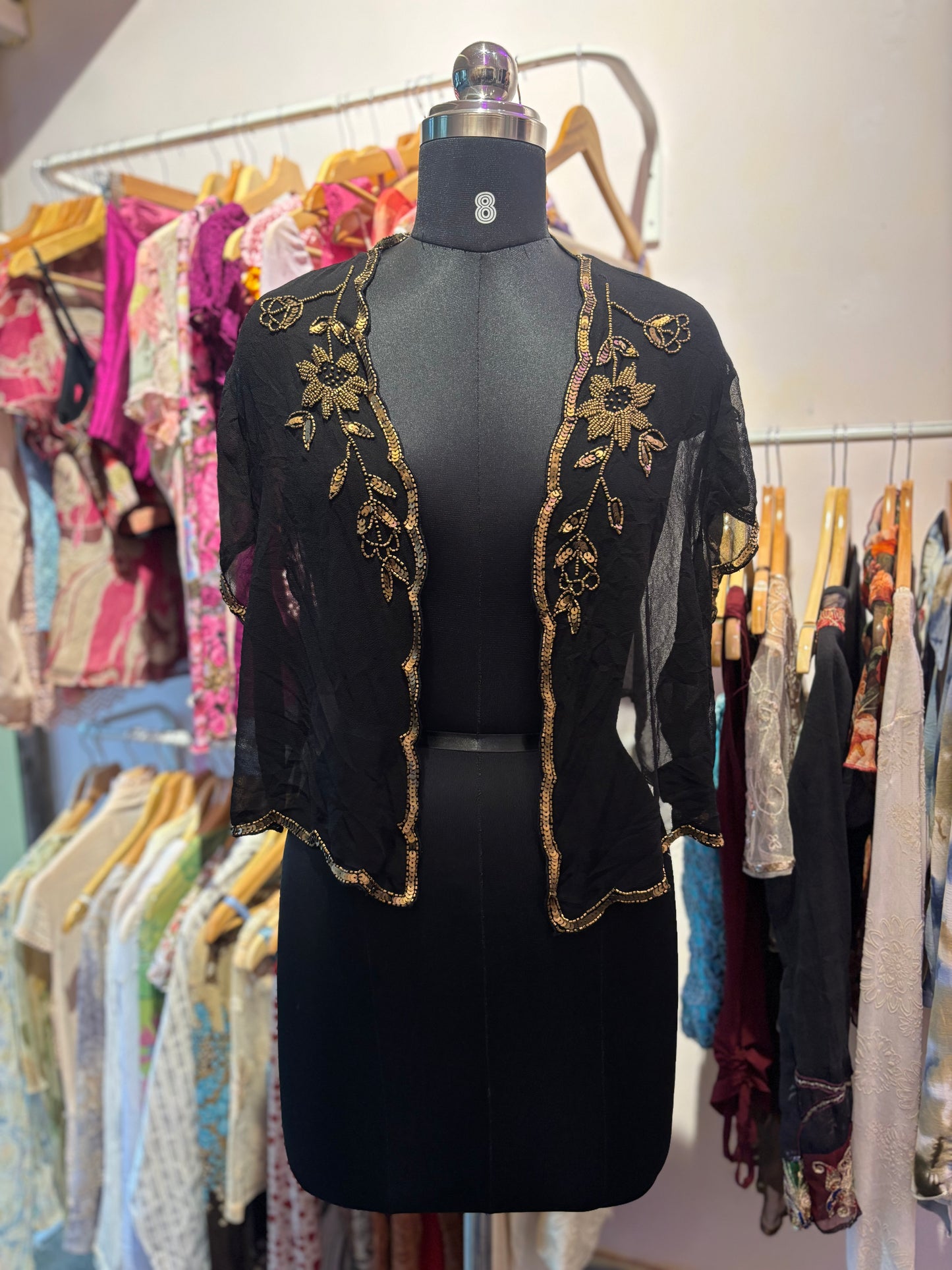 Black katdana overwear