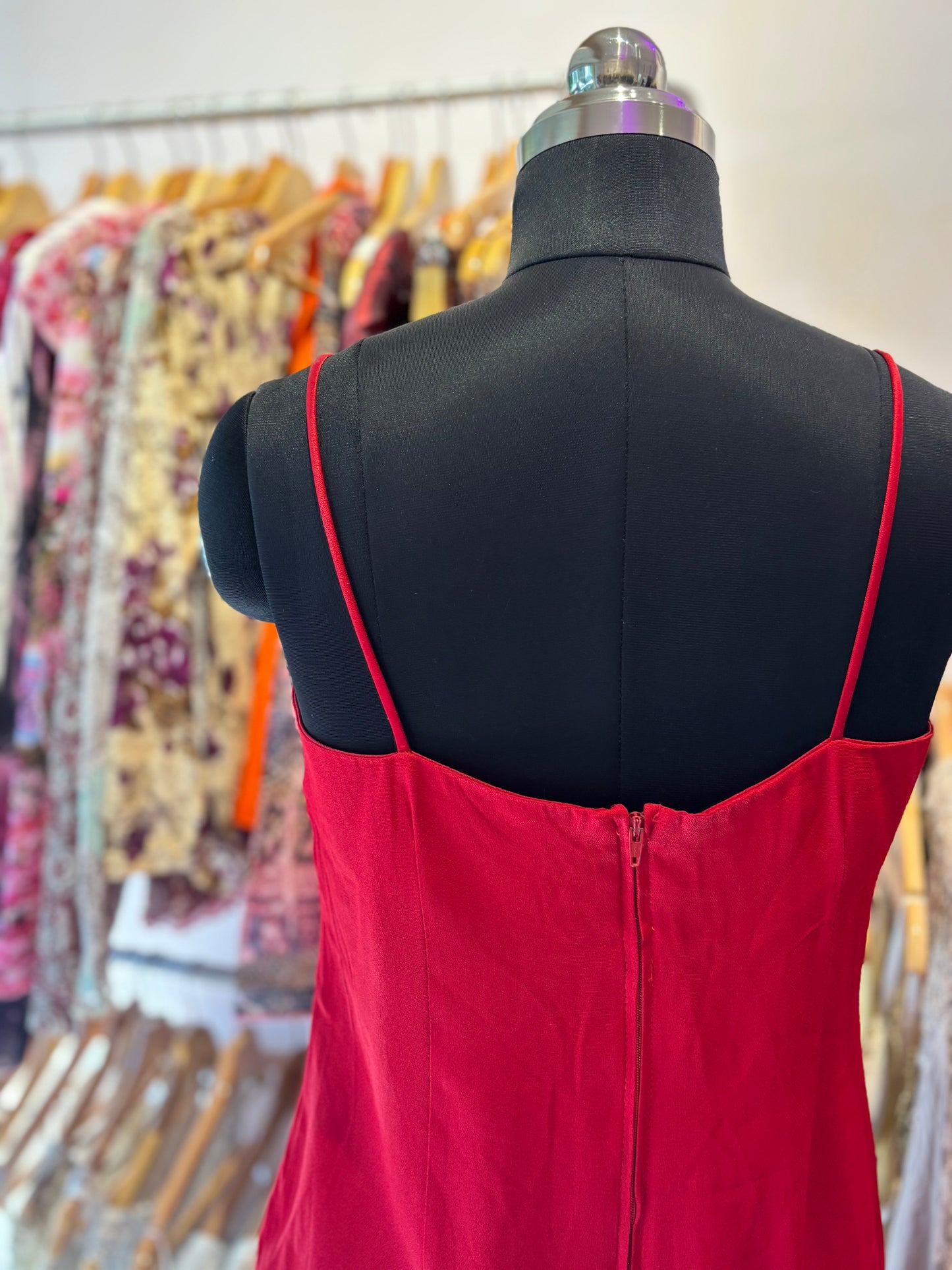 Red timeless dress