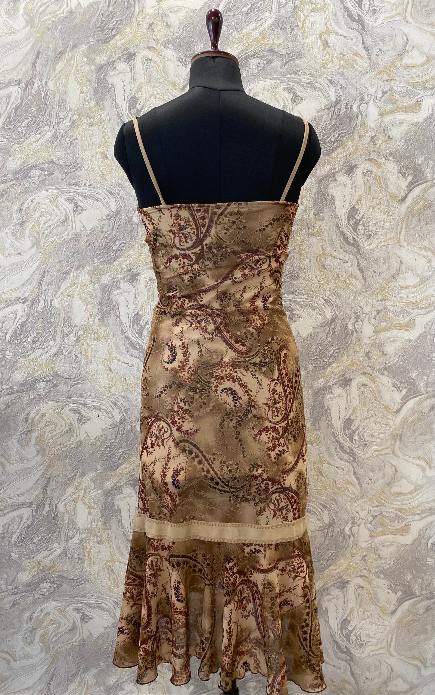 Vintage paisley dress