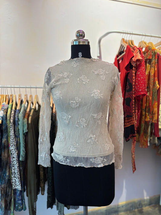 Rose beige top