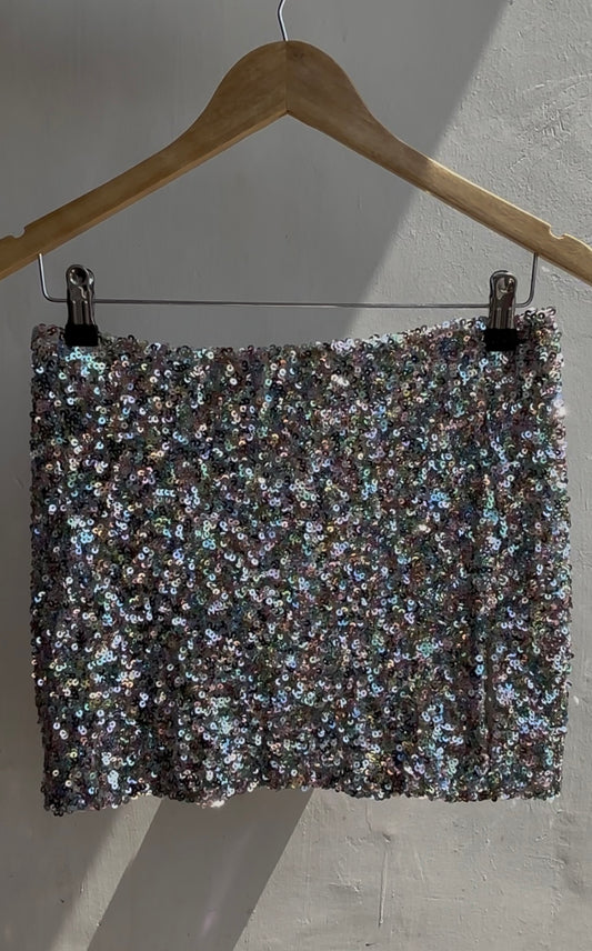 Classic sequins skirt