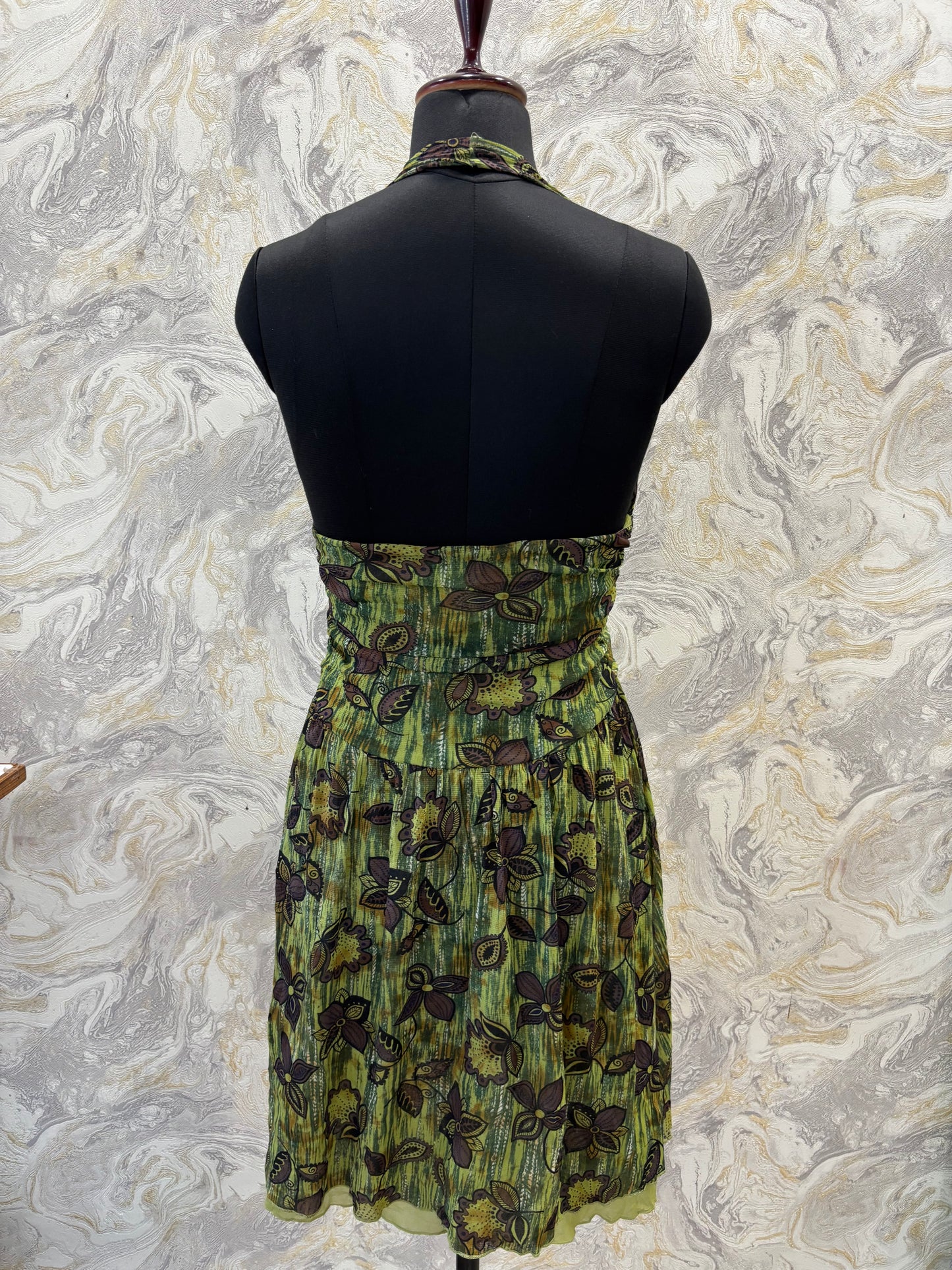 The timeless halter neck dress