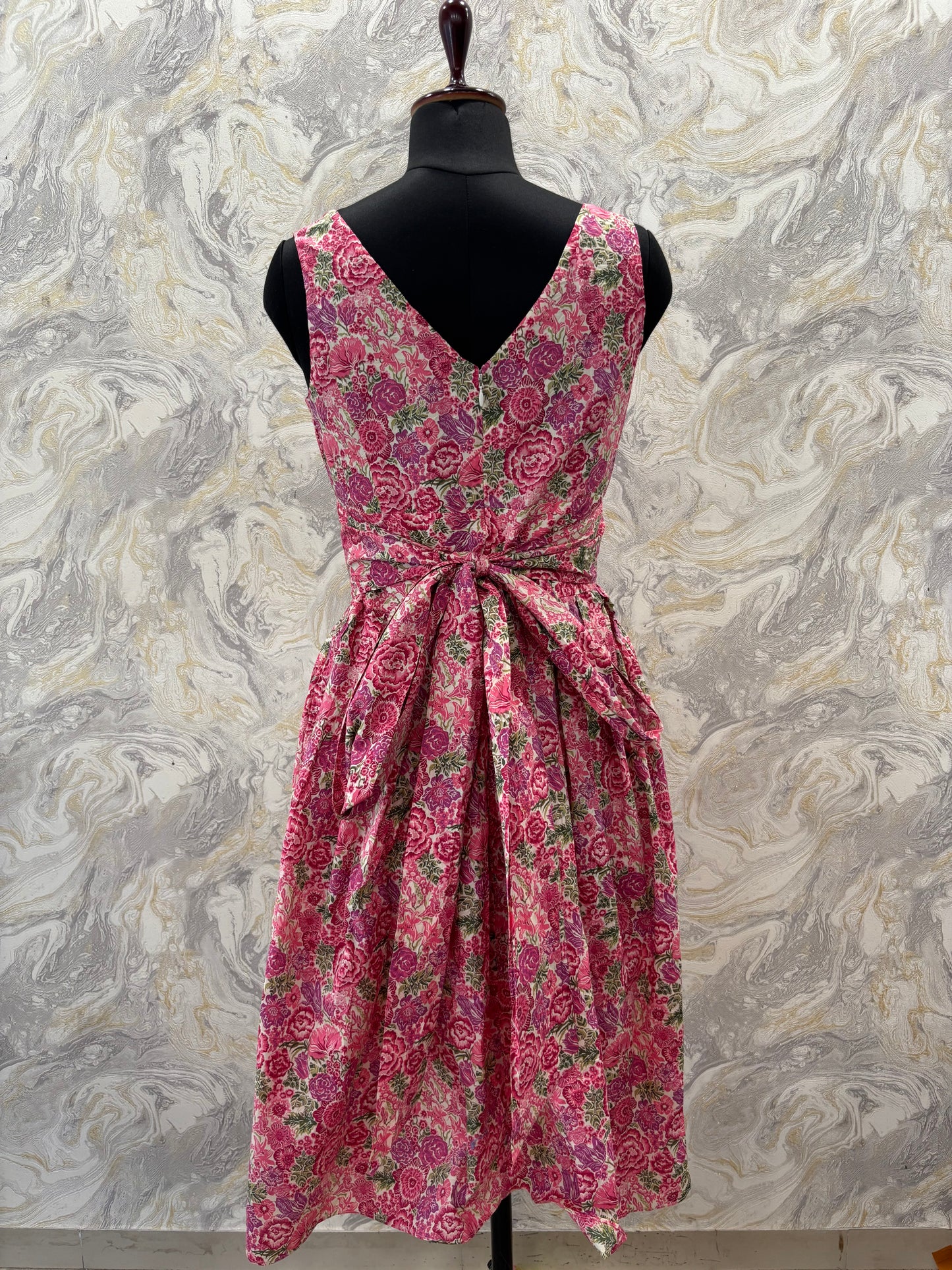 Victorian roses dress